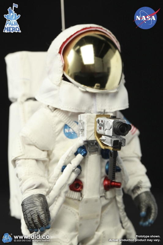 Pré-venda DID 1/12 Scale Figure Palm Hero Series Neil Armstrong Commander Apollo 56th Anniversary - Imagem 6