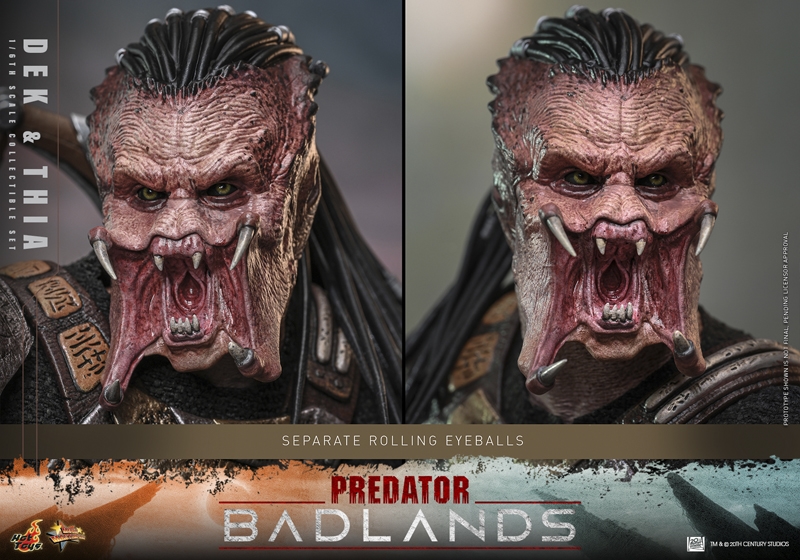 Pré-venda Hot Toys MMS850 1/6 Scale Figure Predator Badlands Dek and Thia - Imagem 10