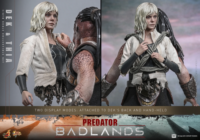 Pré-venda Hot Toys MMS850 1/6 Scale Figure Predator Badlands Dek and Thia - Imagem 11