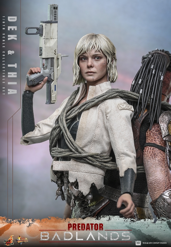 Pré-venda Hot Toys MMS850 1/6 Scale Figure Predator Badlands Dek and Thia - Imagem 4
