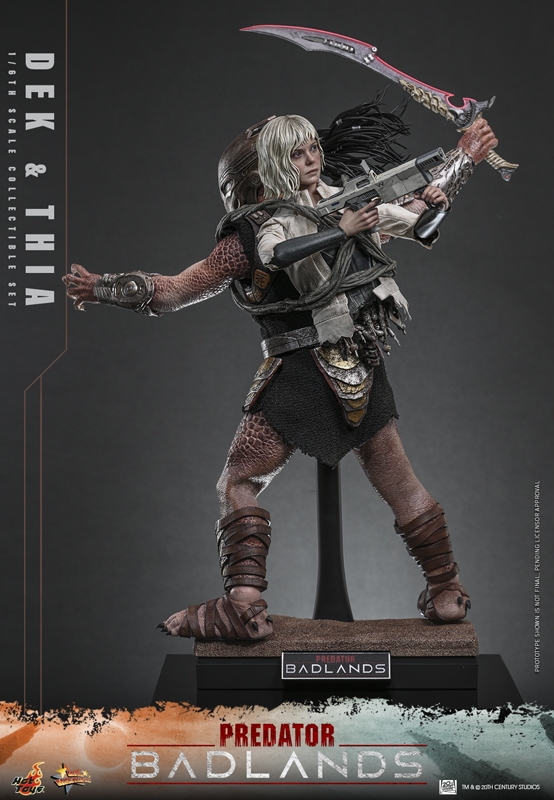 Pré-venda Hot Toys MMS850 1/6 Scale Figure Predator Badlands Dek and Thia - Imagem 5