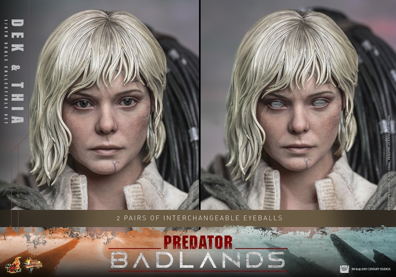 Pré-venda Hot Toys MMS850 1/6 Scale Figure Predator Badlands Dek and Thia - Imagem 7