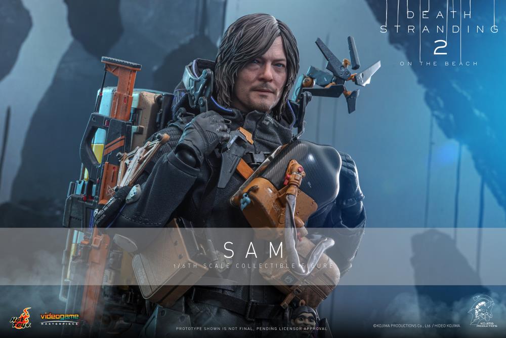 Pré-venda Hot Toys Death Stranding 2: On The Beach VGM Sam Porter Bridges 1/6th Collectible Figure - Imagem 5
