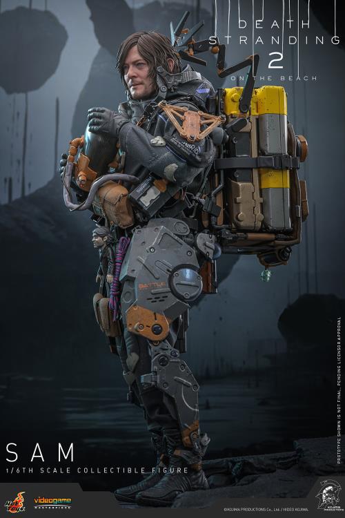 Pré-venda Hot Toys Death Stranding 2: On The Beach VGM Sam Porter Bridges 1/6th Collectible Figure - Imagem 6