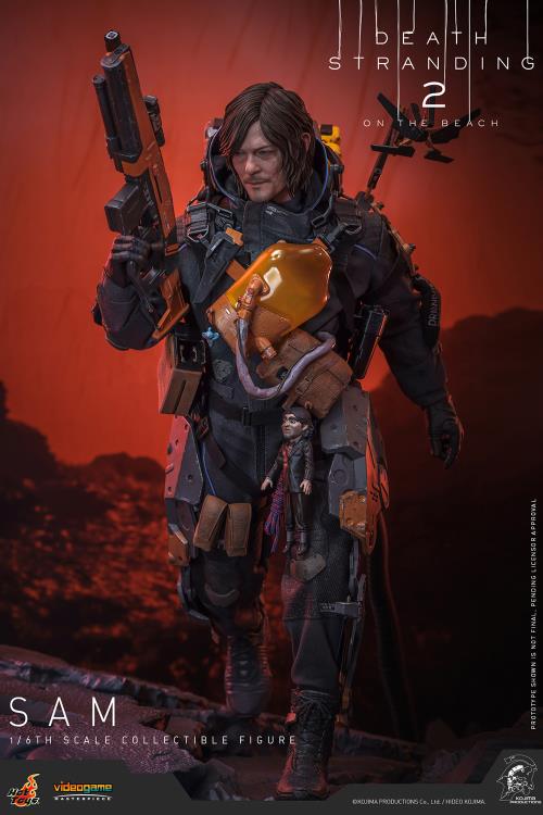 Pré-venda Hot Toys Death Stranding 2: On The Beach VGM Sam Porter Bridges 1/6th Collectible Figure - Imagem 4
