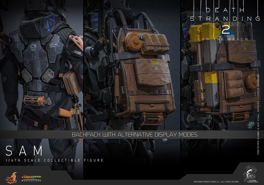 Pré-venda Hot Toys Death Stranding 2: On The Beach VGM Sam Porter Bridges 1/6th Collectible Figure - Imagem 16