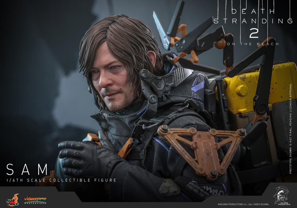Pré-venda Hot Toys Death Stranding 2: On The Beach VGM Sam Porter Bridges 1/6th Collectible Figure - Imagem 17