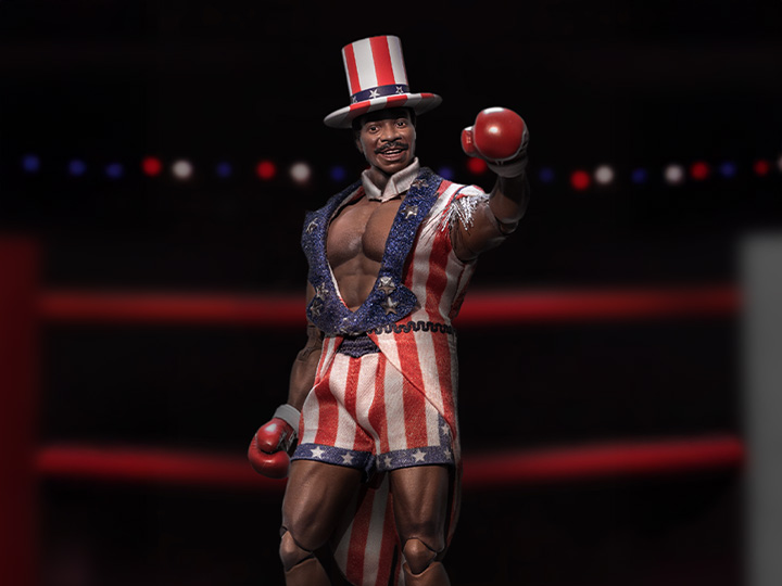 Pré-venda Hiya Toys Rocky I Apollo Creed Exquisite Super Series 1:12 Scale Action Figure - Previews Exclusive - Imagem 2