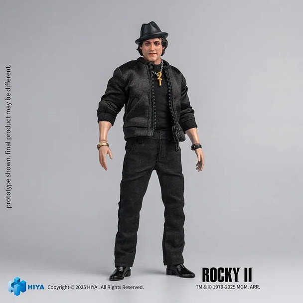 Pré-venda Hiya Toys Rocky II Exquisite Super Series Rocky Balboa 1/12 Scale Action Figure - Imagem 4