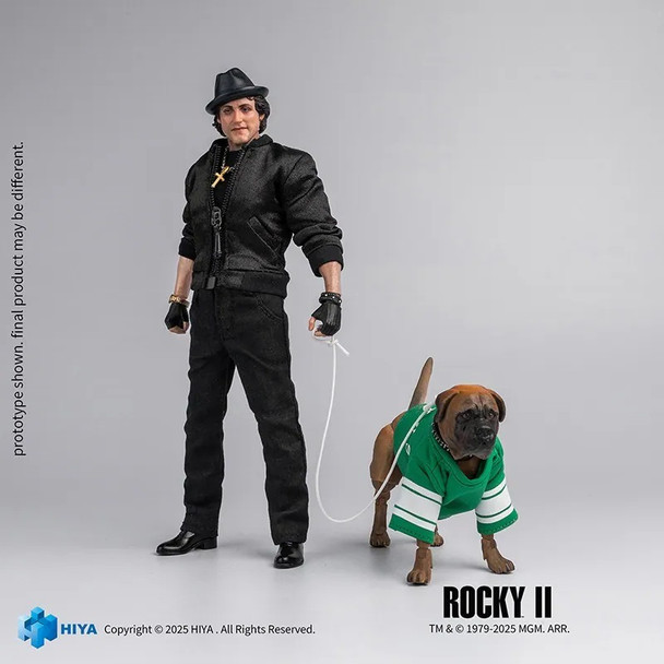 Pré-venda Hiya Toys Rocky II Exquisite Super Series Rocky Balboa 1/12 Scale Action Figure - Imagem 2