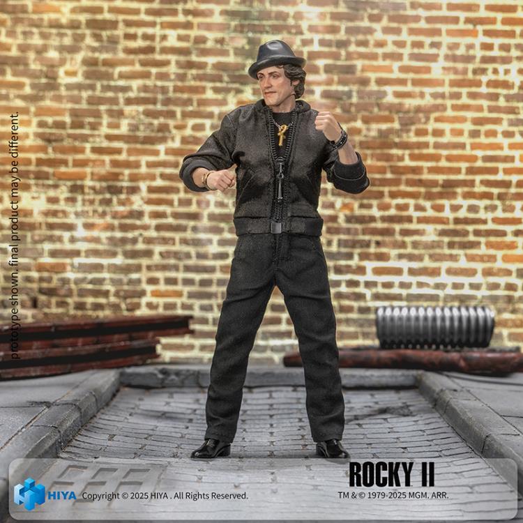 Pré-venda Hiya Toys Rocky II Exquisite Super Series Rocky Balboa 1/12 Scale Action Figure - Imagem 7