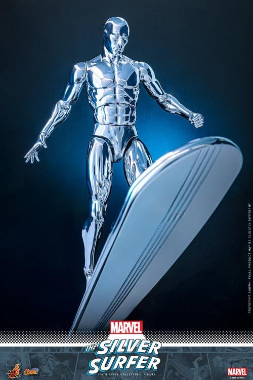 Pré-venda Hot Toys Marvel Comics CMS033 Silver Surfer 1/6th Scale Collectible Figure - Imagem 7
