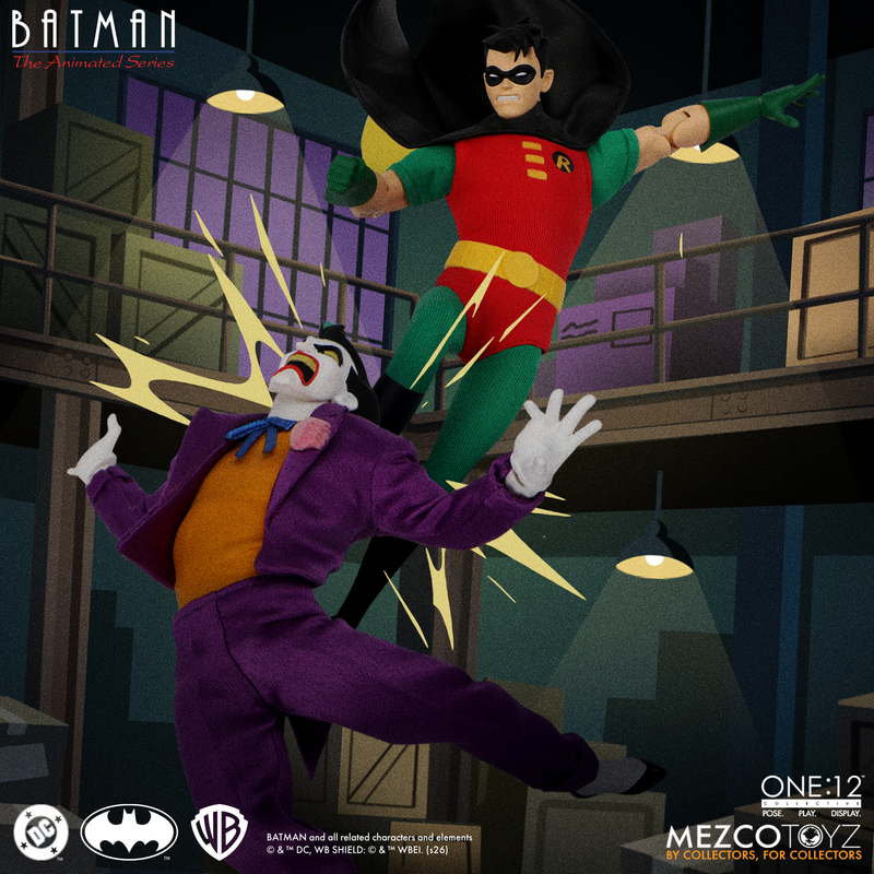 Pré-venda Mezco Batman: The Animated Series One:12 Collective Robin Action Figure - Imagem 9