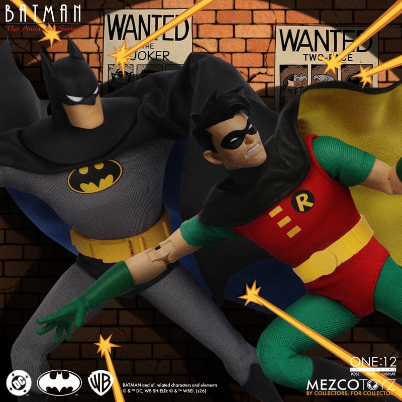 Pré-venda Mezco Batman: The Animated Series One:12 Collective Robin Action Figure - Imagem 13